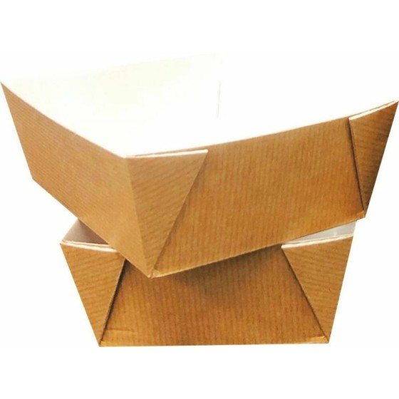 Barquette carton ingraissable 495 ml - par 25