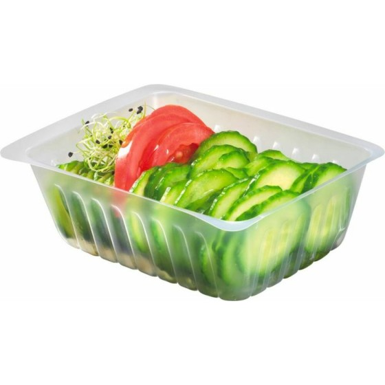 Barquette plastique charcutière 150 ml - par 500