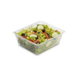 Barquette plastique charcutière 2000 ml - par 250