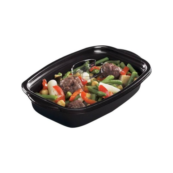 Barquette pour steak haché en plastique pour une présentation soignée de votre viande   La barquette plastique alimentaire pour steak haché de forme ovale est idéale pour présenter vos steaks hachés dans la vitrine de votre boucherie charcuterie. Elle mettra idéalement en valeur votre viande haché. Cet emballage en plastique blanc peut être recouvert d'un film étirable pour allonger la durée de conservation de votre viande hachée.    Les barquettes alimentaires pour steaks hachés sont utilisées par de nombreux bouchers et traiteurs pour conditionner des steaks hachés de 100 g. C'est un moyen simple et efficace d'attirer le regard du consommateur pour lui donner envie d'acheter le produit en vitrine.    Mise en valeur de vos steaks hachés  Respect des normes d'hygiène alimentaire : pas de contact direct avec le steak  Congelable pour une conservation plus longue  Prise en main facile grâce à la languette de la barquette    La barquette steak haché Respect des normes d'hygiène alimentaire   La barquette steak haché plastique d'une contenance de 100 grammes permet de ne pas entrer en contact direct avec le steak haché pour un strict respect des normes d'hygiène alimentaire. Cela évite la transmission de microbes sur la viande. Vous êtes ainsi sûrs que vos clients dégusteront une viande de qualité conservée en vitrine réfrigérée et emballée dans des barquettes blanches aptes au contact alimentaire direct.   De plus, cet emballage pour steak haché vous assurera une production de steacks hachés calibrés faisant tous le même poids et ayant tous une forme ovale originale appréciée des clients pour son côté authentique.    Caractéristiques    Contenance : 100 g  Longueur : 13 cm Largeur : 9,5 cm Matière : polystyrène