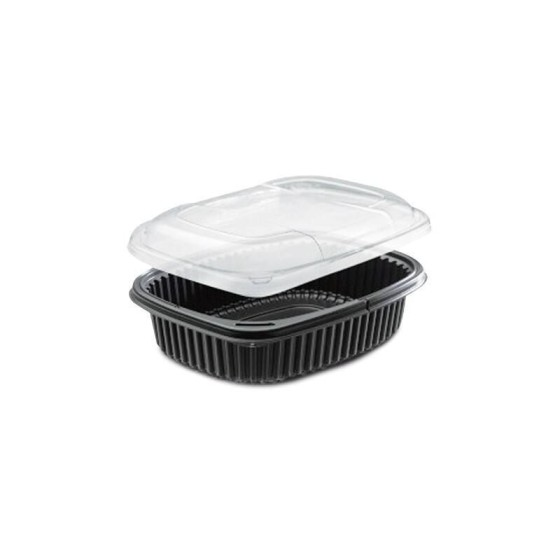 Barquette plastique noire Cookipack 600 ml - par 480