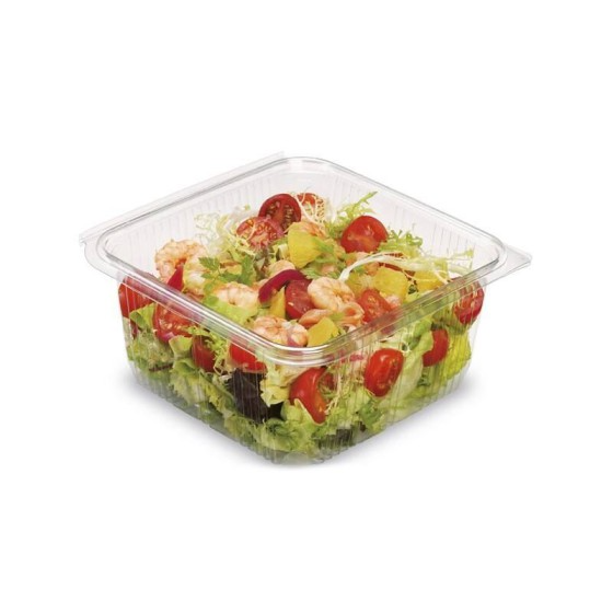 Barquette plastique transparente avec couvercle Optipack 2000 ml - par 240