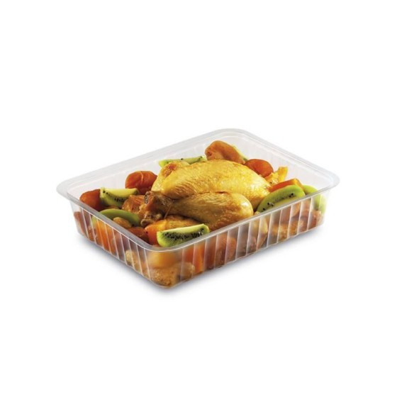Barquette plastique transparente scellable 1000 ml - par 100