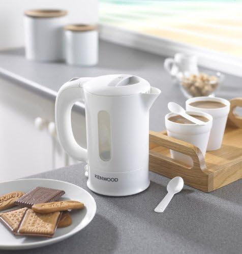 bouilloire électrique de 0,5L sans fil de voyage 650W blanc Kenwood