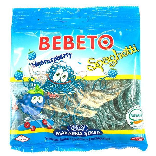 Bebeto Spaghetti Blue Raspberry Flavor