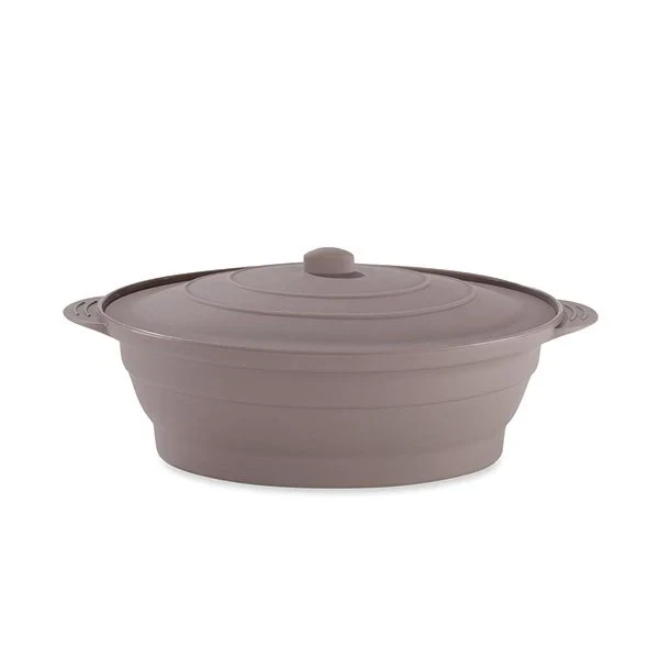 Papillote rétractable fond vapeur en silicone 30 cm 1,5 L Mathon