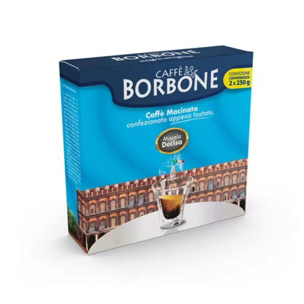 Bipack Borbone Coffee Moka Decisa blend 250 gr x 2