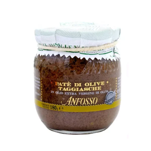 Black Taggiasche Olives Paste 180 gr