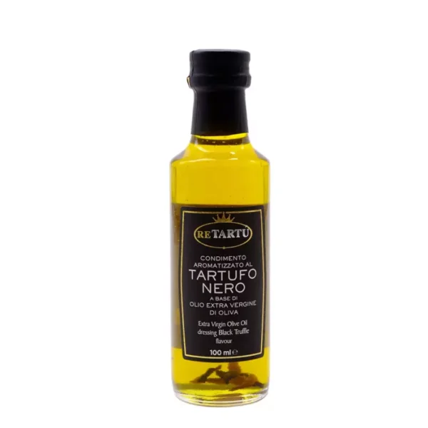 Black Truffle flavoured condiment with Extra Virgin Olive Oil 100 ml