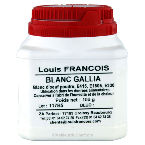 Blanc d'œuf déshydraté Gallia