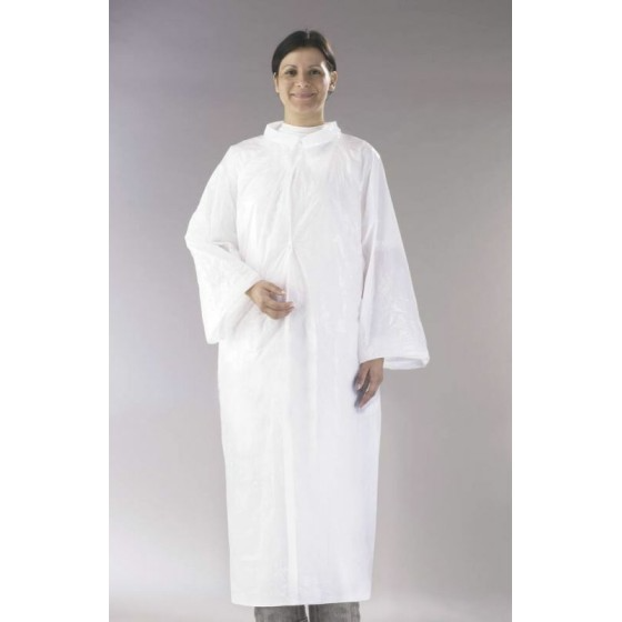 Blouse jetable blanche - par 100