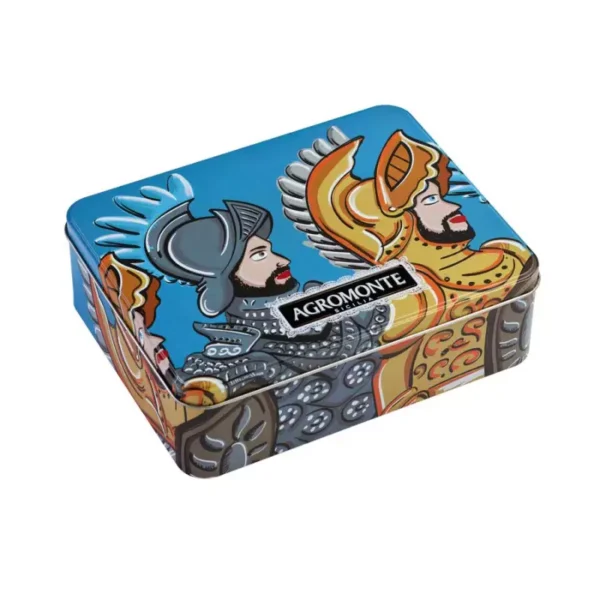 Blue Tin Gift Box with Cherry Sauce 330 g and Assorted Specialities