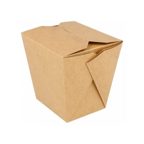 Boîte alimentaire kraft brun 780 ml - par 40
