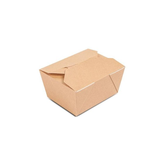 Boîte américaine kraft brun 780 ml - par 50