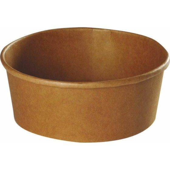 Bol salade rond kraft brun 780 ml - par 50