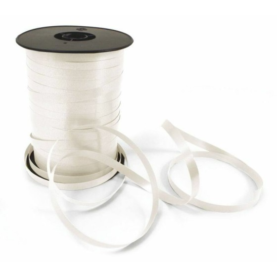 Bolduc mat blanc 10 mm x 250 m - à l'unité