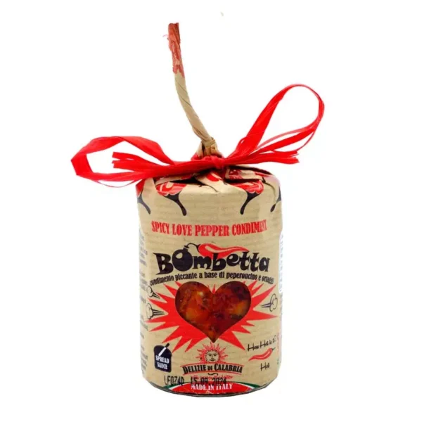 Bombetta Extra Hot Calabrian Chilli and Vegetables sauce 90 gr