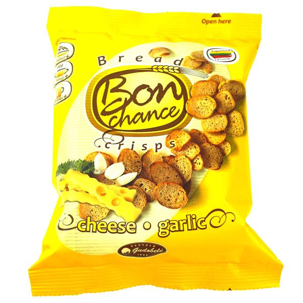 Bon Chance Cheese & Garlic Bread Crisps