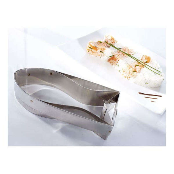 Découpoir bouchée poisson inox