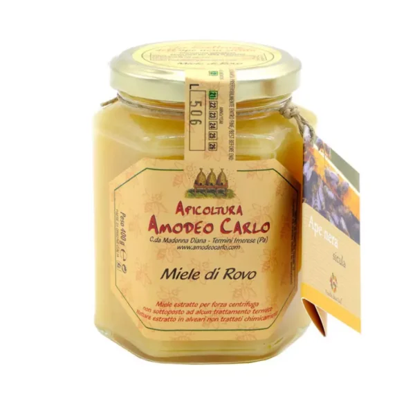 Bramble Honey Sicilian Black bee 400 gr