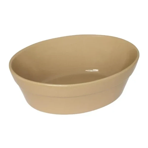 Plats à gratin ovales Olympia Stoneware 145 x 104 mm (lot de 6)