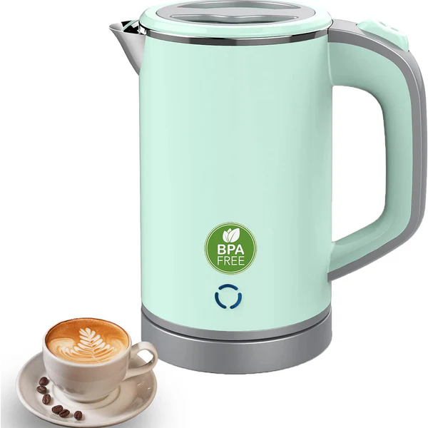 Bouilloire électrique de 0,8L 600W vert Vendos85