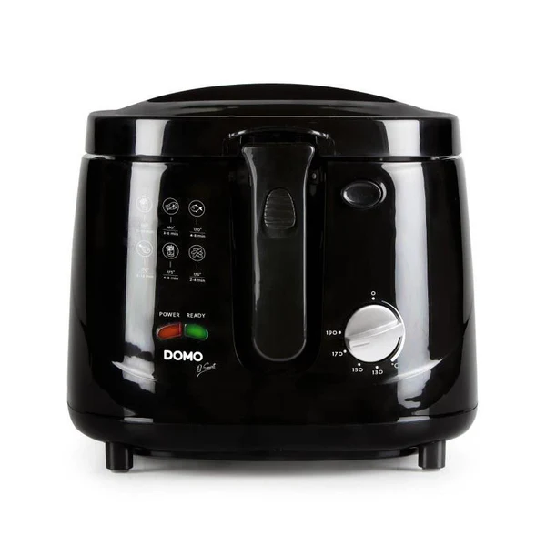 Domo Do461fr Friteuse Electrique Classique - Noir Domo
