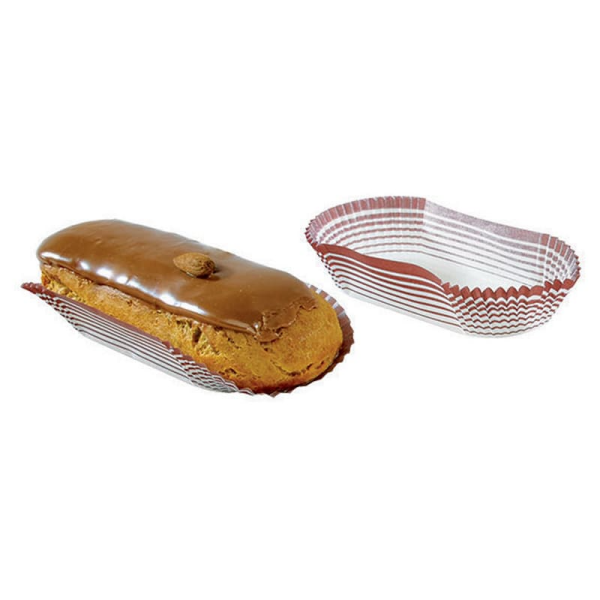 Caissettes ovales pour éclairs (x 1000)