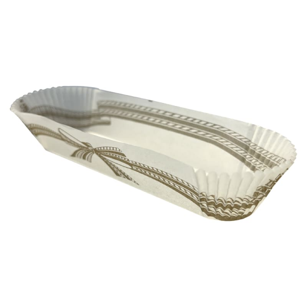 Caissettes ovales pour éclairs (x 1000)