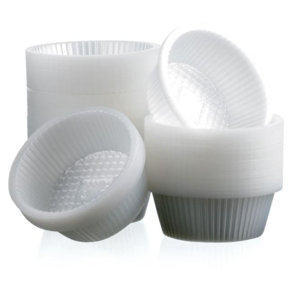 Caissette plastique ronde