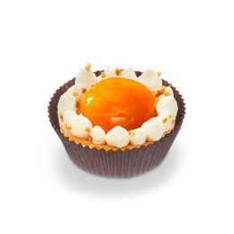 Caissette plissée brune 6,9 x 3 cm (n°1207) - par 1000
