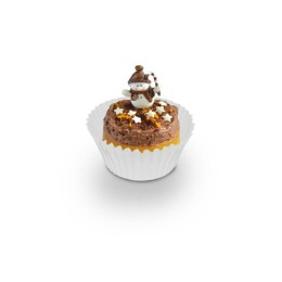 Caissette plissée ronde blanche 3,5 x 2,3 cm (n°7) - par 1000