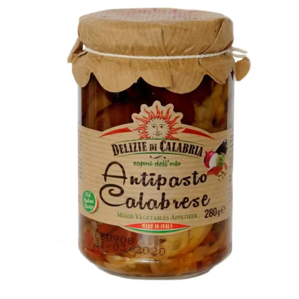 Calabrian Mixed Vegetables Appetizer 280 gr