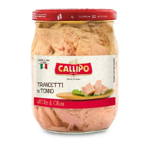 Callipo Tuna fish Slices in Olive Oil 550 gr