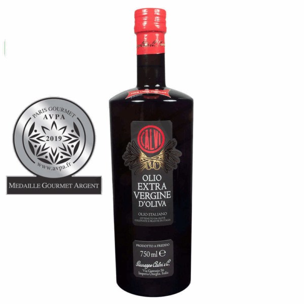 Selezione Taggiasca 750 ml Cultivar Oliva Taggiasca Olivenöl - Calvi