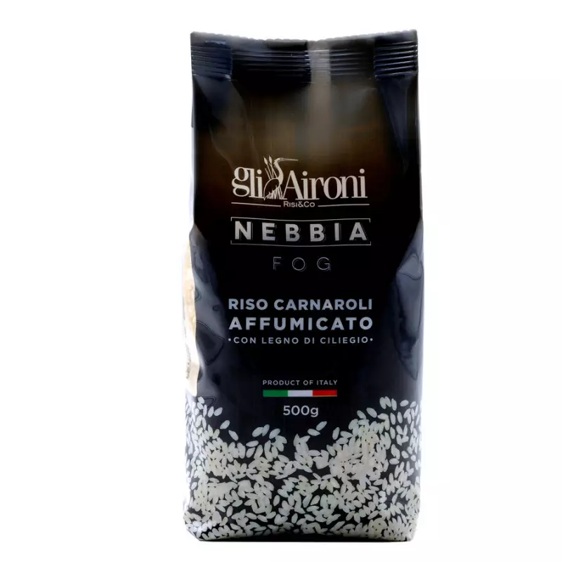 Carnaroli Nebbia Fog Smoked Rice 500 gr