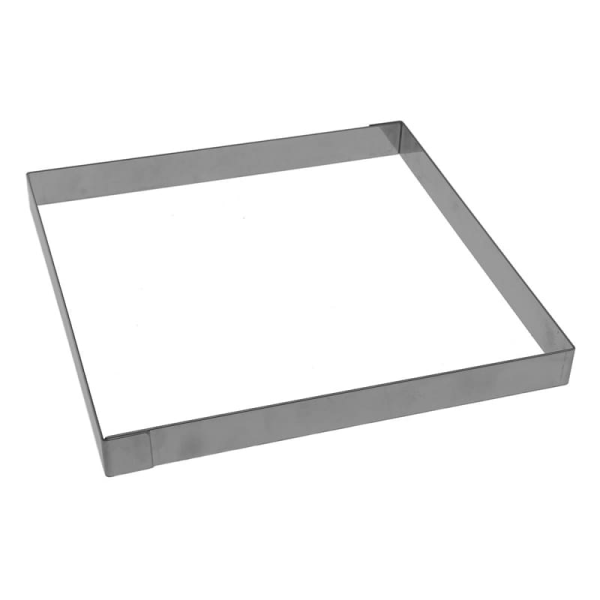 Carré à tarte inox