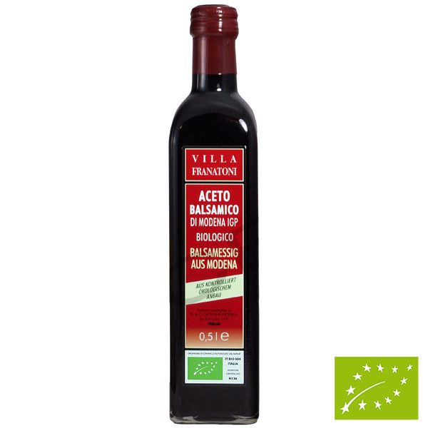Bio Villa Franatoni Premium - Cattani - 500 ml 3 Jahre Vinaigre Balsamique Bio de Modène IGP