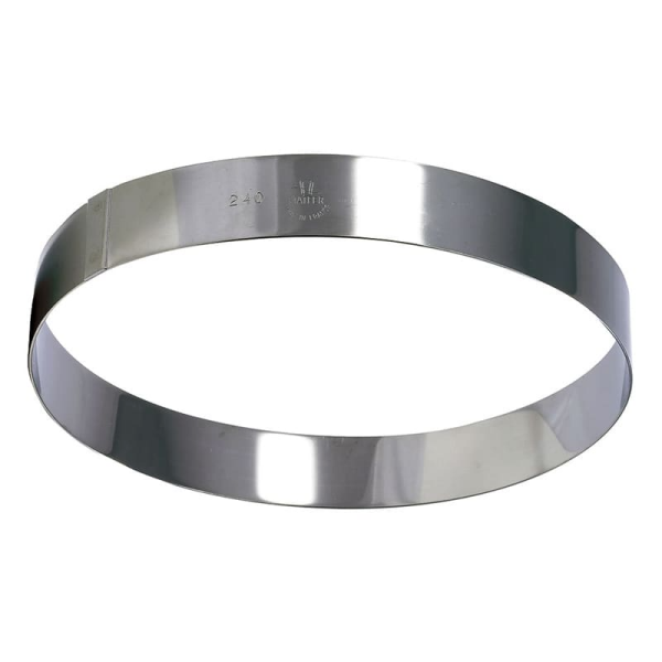 Cercle à entremets inox