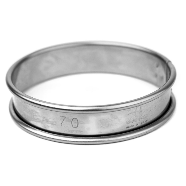 Cercle à tarte inox
