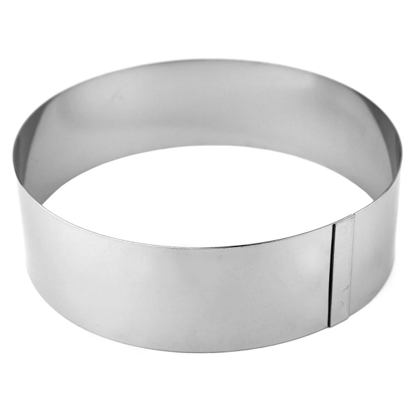 Cercle à vacherin inox
