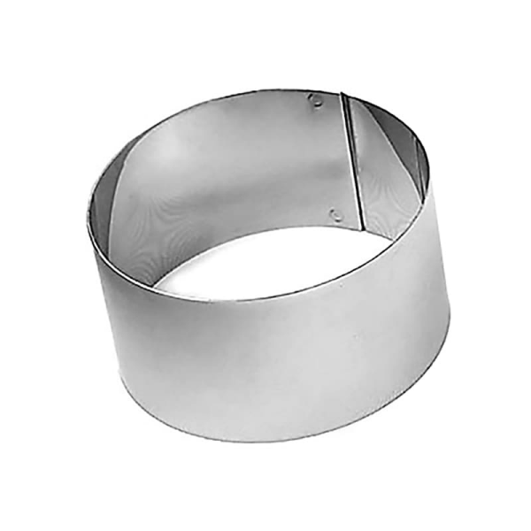 Cercle à vacherin inox