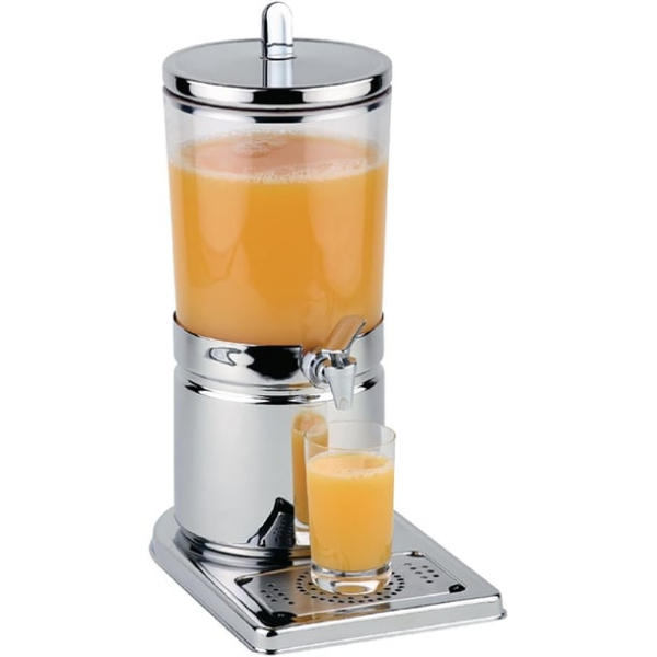 Distributeur de jus de fruit inox simple APS 4L