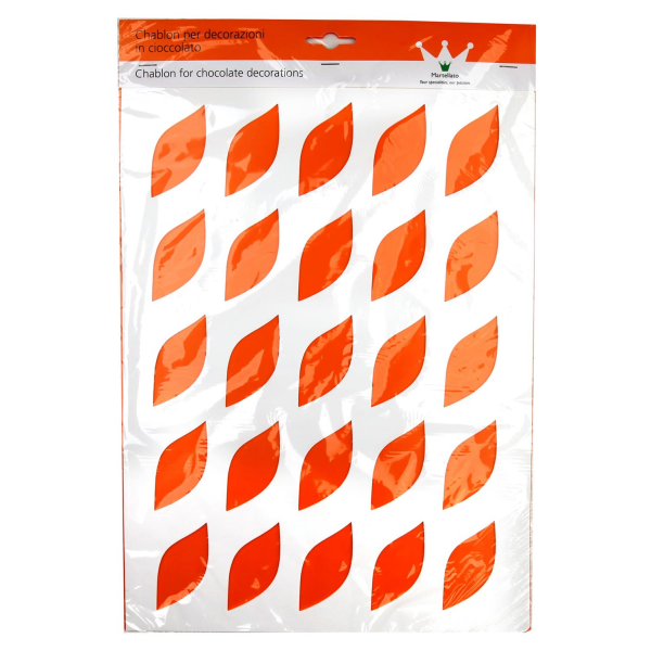 Chablon en silicone - 25 feuilles