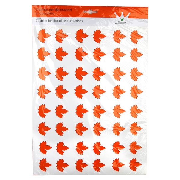 Chablon en silicone - 48 feuilles d'érable