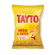 Tayto Cheese & Onion Crisps 32.5g (48 Pack)
