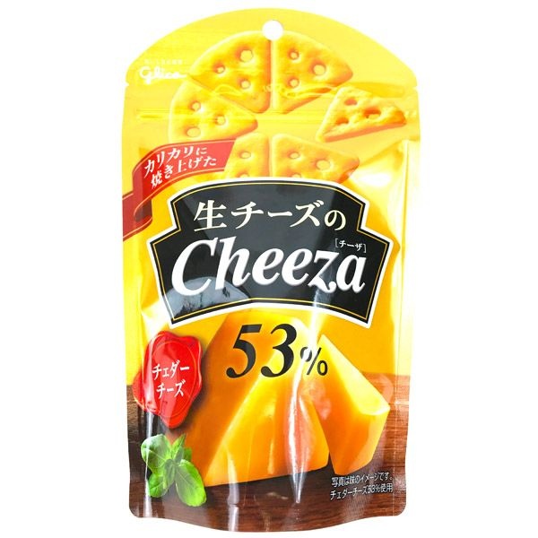 Glico Cheeza Cheddar Cheese Crackers