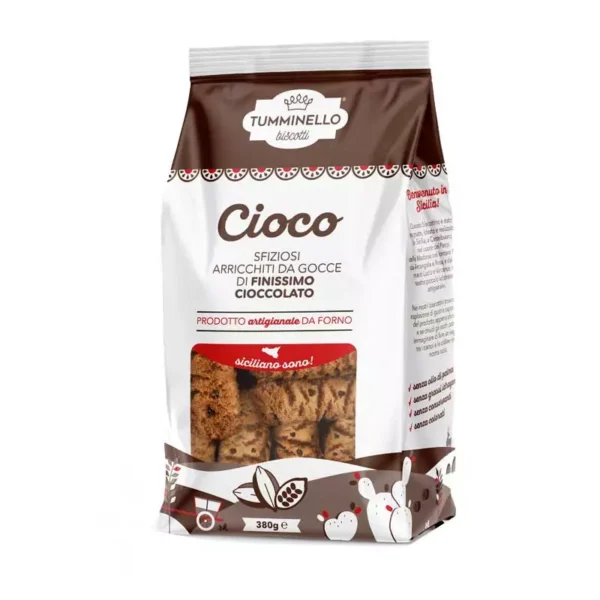 Cioco Biscuits with Chocolate Drops 380 gr