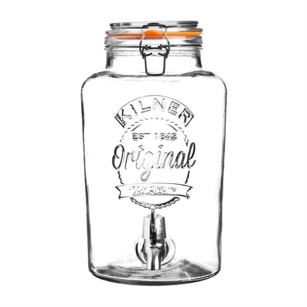 Distributeur de boissons couvercle à clip Kilner 5 litres