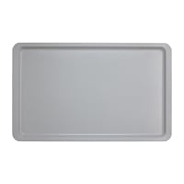 Plateau lisse en polyester Versa Cambro 530 x 325mm gris clair